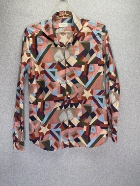 Tintoria Mattei 954  x Liberty Fabric Slim Fit Button Down Shirt Italian Made